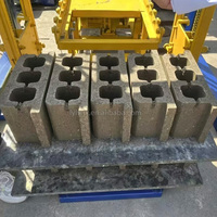 Ligne de production de blocs de béton entièrement automatique QT4-15, machine hydraulique pour briques creuses, pour nouvelle usine de briques