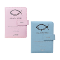 Carnet de notes à fermoir en métal pour journal intime, pages lignées épaissies, fabrication en petites séries