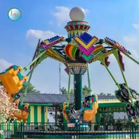 Prix d'usine Amusement Park Ride Rotating Spiral Jet Jeux pour enfants Airborne Shot à vendre
