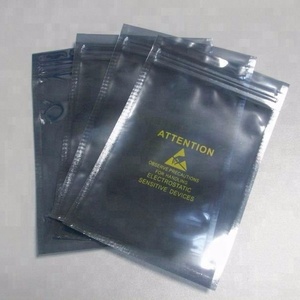 Sac en plastique refermable en aluminium - Étanche à l'humidité, scellable sous vide, antistatique, sac ESD pour le stockage de puces IC et de circuits imprimés - Product Image 1