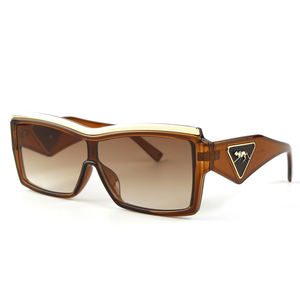 时尚潮流男士 UV400 金属框新款女士太阳镜个性化方形防紫外线太阳镜 <span class=keywords><strong>M</strong></span> 6124 - Product Image 6