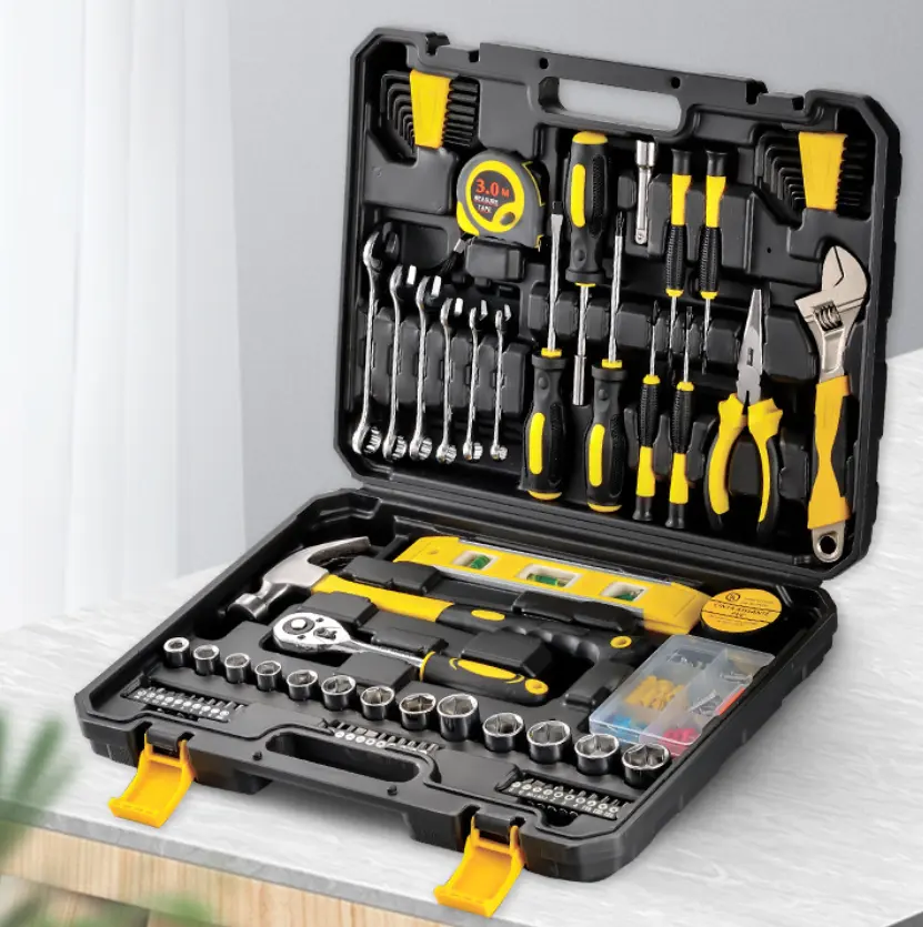 kit ferramentas professional 108 pcs tool set price For Household and Repair Tool Kit