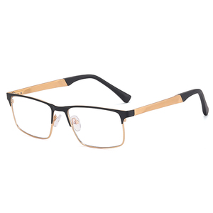 نظارات بصرية معدنية للرجال طراز جديد مللي مللي بسعر الجملة تدعم النظارات الطبية العصرية المضادة للضوء الأزرق - Product Image 4