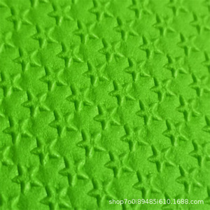 Feuilles gaufrées en EVA, épaisseur 5 mm, couleur verte, texture tissée, coussinets en caoutchouc pour loisirs créatifs - Product Image 3