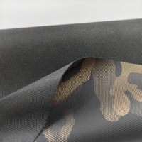 Tissu imprimé de stratification de film de papier de libération de membrane d'unité centrale 900D tissu imperméable de polyester pour le sac sac à dos