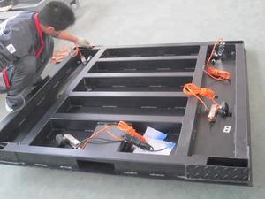 유보 중국 A12e 1 톤 2 톤 5 톤 산업용 플랫폼 바닥 계량 스케일 - Product Image 2