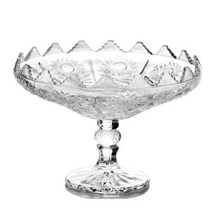 Bol à fruits en verre plaqué or, bol en verre sur <span class=keywords><strong>pied</strong></span>, bol en verre de taille moyenne - Product Image 6