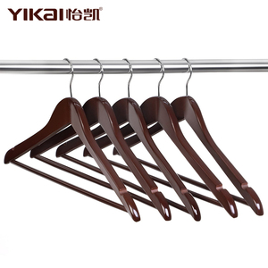 Giá Treo Bằng Gỗ Với Thanh Tròn Áo Sơ Mi Màu Gỗ Gụ - Product Image 5