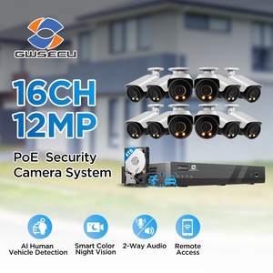 Gwsecu Best Verkopende Eenvoudige Installatie Super Hd12mp 6K Beveiliging Poe Cctv Camerasysteem Ai Slimme Detectie Voor Bedrijfsbescherming - Product Image 2