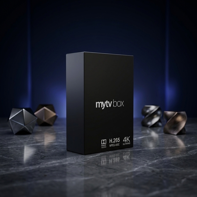 Black Rigid Cardboard Gift Box Custom Rectangle 4K Dolby Audio Premium Matt Lamination Embossing Glitter MOYEE