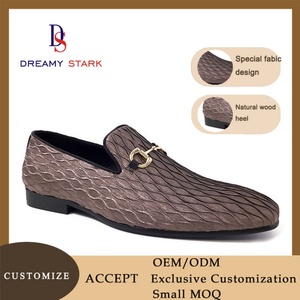 Spring New Handmade High Quality Fashion Design Special Fabric Design Custom logo Brand Original <b>Men</b> <b>Dress</b> Shoes&oxford - Product Image 6