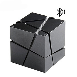 Geometric Cube Wireless <b>Speaker</b> Creative Split Surface RGB LED Light TF Card Mini Portable Desktop Gift <b>Audio</b> Box - Product Image 1