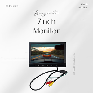 Monitor de 7 pulgadas y cámara AHD y cable de conexión de 18 m para caja negra de camión montada en vehículo, certificación de calidad coreana. - Product Image 1