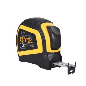 Bte Self Winding Tape Measure 10M Automatic Lock Nylon Coat Metric Steel Blade For Woodworking And Construction - Product Image 1