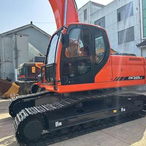 รถขุดไฮดรอลิกแบบตีนตะขาบ Doosan DX225LC มือสอง ขนาด 20 ตัน พร้อมมอเตอร์ เกียร์ ปั๊ม และลูกปืนแท้จากเกาหลี สำหรับวิดีโอ - Product Image 2