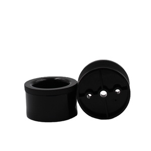 Furniture Leg 3cm Black Plastic <b>Adjustable</b> Height Stand For Sofa <b>Office</b> <b>Desk</b> Coffee Table Minimalist Design Easy Installation - Product Image 4