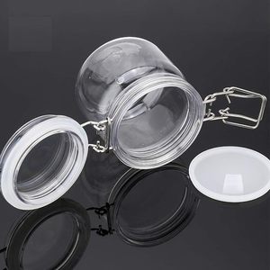 Frasco de Vidrio Sellado de 500 ml para Almacenamiento, Frasco Redondo y Cuadrado para Té, Alimentos Enlatados y Miel, con Cierre de Acero Inoxidable - Product Image 3