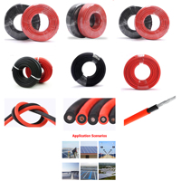 1x2,5mm 4mm 6mm PVC Flexible câblage de maison fil électrique en cuivre câble électrique câble solaire PV