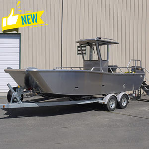 Bececompor — <span class=keywords><strong>bateau</strong></span> original en aluminium soudage, 21 pieds, avec Console arrière à <span class=keywords><strong>vendre</strong></span> - Product Image 1