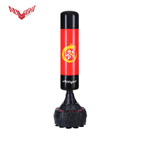 Sac d'entraînement aquatique premium 2026 ALL FIGHT 1,69 m en HDPE PU avec 12 ventouses de 8,3 cm et rembourrage en tissu