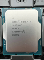 Processeur d'unité centrale de bureau à 4 cœurs I3 13100/13100f 3.4GHz nouveau paquet de plateau LGA 1700 processeur d'unité centrale de bureau I3 13th