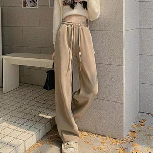 Pantalones Cargo personalizados, ropa informal al por mayor para mujer, Pantalones de mujer con bolsillo y cintura alta para mujer - Product Image 1