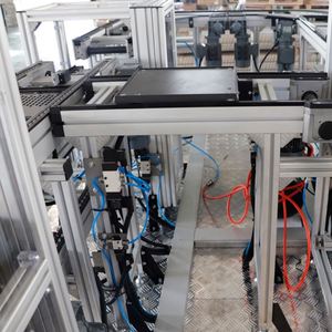 Toshine Durable PVC Flexible Turning Pallet Conveyor System 20m/min Speed Conveying Solution for 3C Electronics Production - Product Image 4