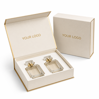 Caja de Regalo de Embalaje Cosmético Premium Personalizada y Reciclable, Caja Rígida Magnética de Cartón con Inserto para Set de Cuidado de la Piel