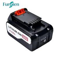 Batterie liquide de remplacement pour outils électriques BlackDecker 20V avec indicateur de puissance, modèle LBXR2020