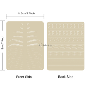 Nouveau Design de sourcils en Latex Double face pour la pratique du <span class=keywords><strong>tatouage</strong></span> et du maquillage Permanent - Product Image 2