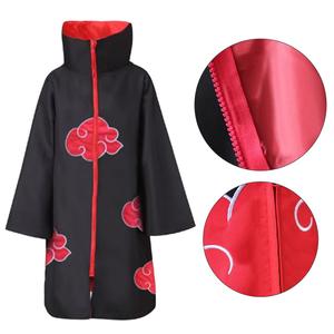 Venta al por mayor <span class=keywords><strong>de</strong></span> ropa <span class=keywords><strong>de</strong></span> Cosplay <span class=keywords><strong>de</strong></span> Anime, Túnica <span class=keywords><strong>de</strong></span> <span class=keywords><strong>nube</strong></span> <span class=keywords><strong>roja</strong></span> <span class=keywords><strong>de</strong></span> <span class=keywords><strong>Akatsuki</strong></span>, disfraz <span class=keywords><strong>de</strong></span> Halloween, capa <span class=keywords><strong>de</strong></span> Kimono para adultos, componentes <span class=keywords><strong>de</strong></span> trinchera <span class=keywords><strong>de</strong></span> Navidad - Product Image 2