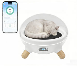 Cama para Gatos con Control por Aplicación, Modos de Calefacción y Refrigeración Ajustables, Almohadilla Térmica para Mascotas con Temperatura Regulada, Cama Eléctrica para Gatos de Interior - Product Image 1