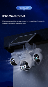 P19 năng lượng mặt trời ngoài trời máy ảnh <span class=keywords><strong>Pan</strong></span>-<span class=keywords><strong>Tilt</strong></span> chức năng góc rộng tầm nhìn ban đêm CE FCC giấy chứng nhận OEM nhà máy - Product Image 4