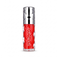 Gloss à lèvres liquide haute brillance hydratant longue tenue végétalien waterproof, étiquette privée OEM, logo personnalisé, vente en gros, usine