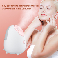 NanoSteamer Grande 3 en 1, Vaporizador Facial Iónico, Humidificador Facial, Limpiador de Poros, Eliminador de Puntos Negros, Dispositivo de Limpieza Facial