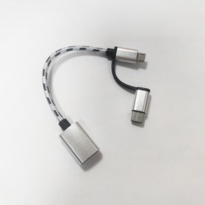 2 in 1 USB 3.0 OTG adaptör tipi C mikro USB USB 3.0 adaptör kablosu OTG dönüştürücü şarj ve veri aktarımı için kullanılır - Product Image 2