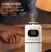 Humidificateur domestique grande capacité sur pied avec technologie ultrasonique intelligente pour la purification de l'air