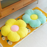Haute qualité créatif oreiller coussins en peluche tournesol canapé coussin décoratif fleur sol siège coussin oreiller