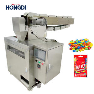 Máquina Vertical Automática de 3 Cabezales con Pesadora Lineal para Envasado y Sellado de Alimentos (Nueces, Semillas, Dulces, Alimento para Animales) con Motor para Film Plástico - Product Image 1