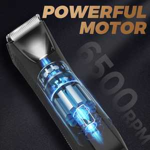 Haar-Körperclipper Typ-C Aufladung IPX7 Datenschutz-<span class=keywords><strong>Trimmer</strong></span> Keramikklinge Körpertrimmer für empfindliche Bereiche - Product Image 3