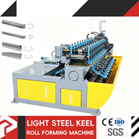 Machine de charpente rapide 3-en-1 multi-groupe pour ossatures en acier léger