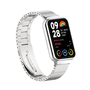 <span class=keywords><strong>Bracelet</strong></span> en <span class=keywords><strong>cuir</strong></span> léger intercoloré pour <span class=keywords><strong>bracelet</strong></span> Xiaomi Mi Band 8 9 - Product Image 1