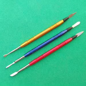 Juego de Instrumentos Quirúrgicos Dentales NUTLINK Greenstein, 3 Piezas, Cuchillo Clase I para Escultura en Cerámica, Modelado en Cera, Uso Quirúrgico en Aluminio - Product Image 1