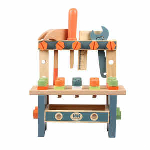 Enfants jouets interactifs variable écrou combinaison assemblage en bois jouet ensemble d'outils jeux <span class=keywords><strong>clé</strong></span> tournevis ensemble d'outils jouet - Product Image 1