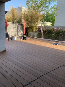 Trung Quốc Nhà sản xuất chất lượng cao tếch <span class=keywords><strong>WPC</strong></span> decking 3D gỗ ngoài trời Composite decking hồ bơi sân vườn sân thượng <span class=keywords><strong>WPC</strong></span> sàn - Product Image 4