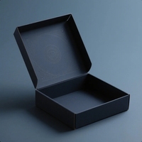 Caja de embalaje de ropa de personalización personal de alta gama, caja de regalo de papel corrugado, zapatos, calcetines, bufanda, gorra, caja de embalaje con LOGO