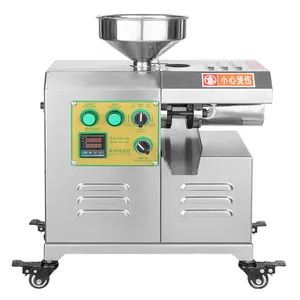 OEM CE Certificated Automatic mini olive oil press machine /cold press oil machine with high quality