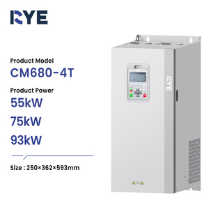 Variador de Frecuencia RYE CM680 de Alta Calidad, 50hz a 60hz, Trifásico, 55KW 75KW 93KW 380V - Product Image 3