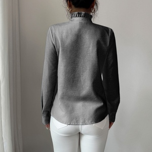 Camisa Elegante de Manga Larga con Botones para Mujer, a la Moda - Product Image 2