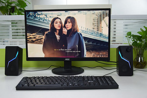 <span class=keywords><strong>2.0CH</strong></span> RGB LED ánh sáng USB điện máy tính chơi game loa cho PC - Product Image 6